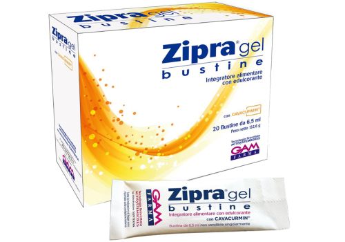 Zipra Gel integratore per il benessere articolare e per il ciclo mestruale 20 bustine 6,5ml