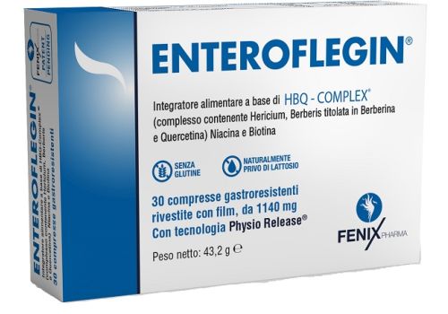 Enteroflegin per il benessere intestinale 30 compresse