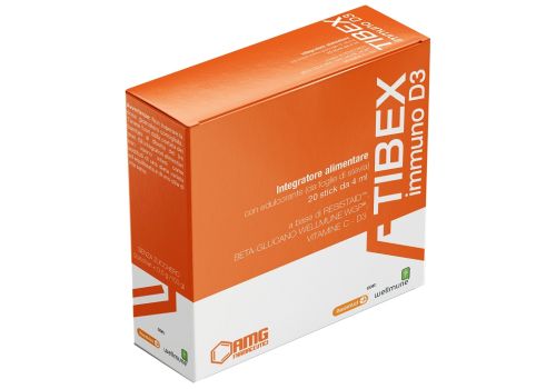Tibex Immuno D3 integratore per il sistema immunitario 20 Stick