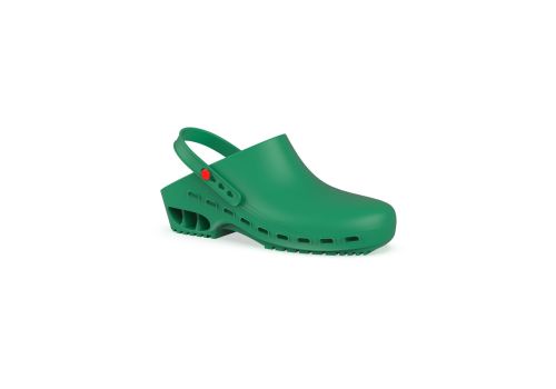 Secur strap green calzatura sanitaria unisex con cinturino colore verde taglia 36-37