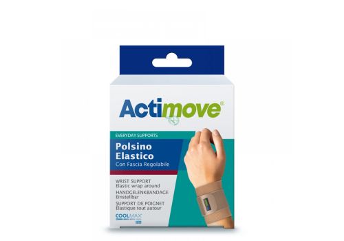 ACTIMOVE POLSINO ELASTICO EVERYDAY SUPPORTS BEIGE TAGLIA UNIVERSALE