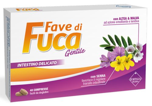 Fave Di Fuca Gentile integratore per il regolare transito intestinale 40 compresse