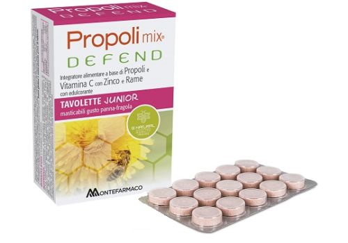 Propoli mix defend junior integratore per bambini 45 tavolette