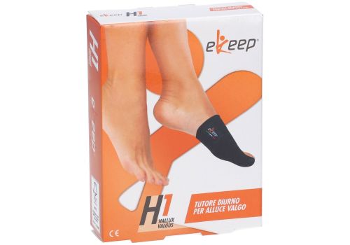 Ekeep H1 hallux Valgus tutore diurno per alluce valgo taglia 1