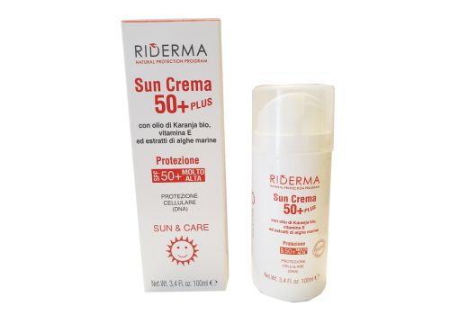 Riderma Sun spf 50+ crema solare protettiva 100ml