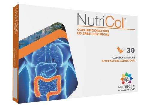 Nutricol integratore per il benessere intestinale 30 capsule