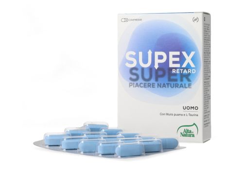 Super Retard Piacere Naturale Uomo integratore per il benessere sessuale 30 compresse