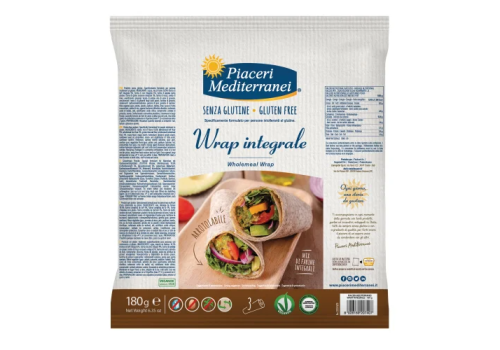 Piaceri Mediterranei wrap integrale senza glutine 180 grammi