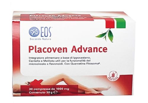 Eos Placoven Advance integratore per la funzionalità del microcircolo 30 compresse