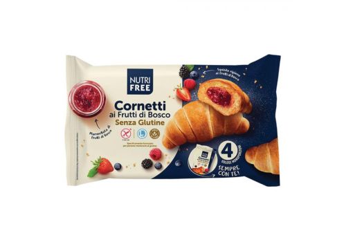 Nutrifree cornetti albicocca senza glutine 4 pezzi