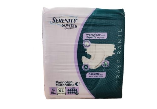 Serenity Softdry Maxi pannoloni mutandina taglia xl 15 pezzi