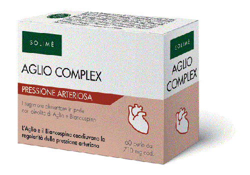Aglio Complex integratore per la pressione arteriosa 60 perle