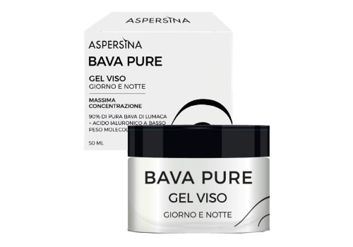 Aspersina Bava Pure gel viso giorno e notte idratante e rigenerante 50ml