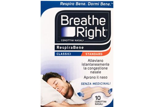 BREATH RIGHT CEROTTI NASALI CLASSICI 10PZ