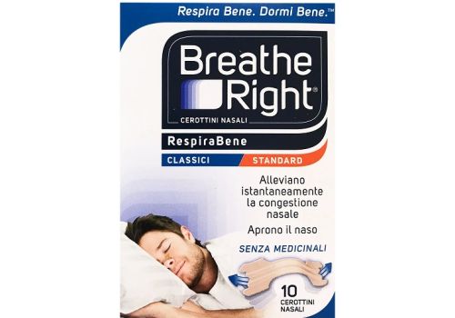 BREATH RIGHT CEROTTI NASALI CLASSICI GRANDI 10PZ