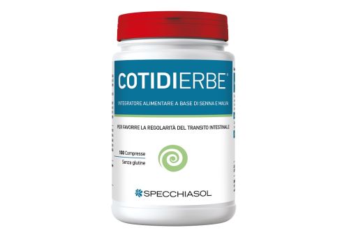Cotidierbe integratore per la regolarità del transito intestinale 100 compresse