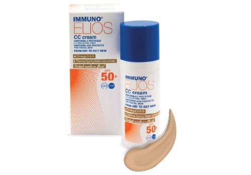 Immuno Elios CC Cream spf50+ medium crema solare colorata 40ml