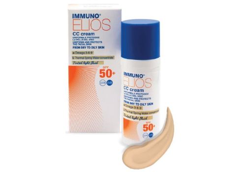 Immuno Elios CC Cream spf50+ light crema solare colorata 40ml