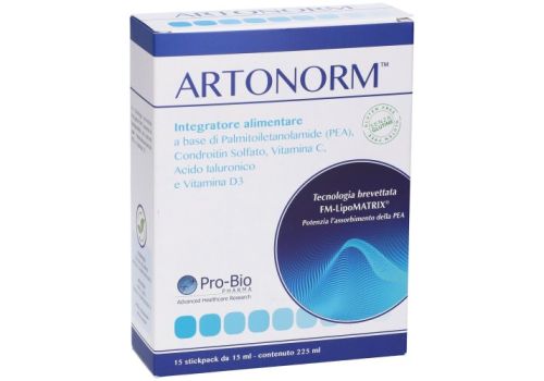 Artonorm integratore per il benessere articolare 15 stickpack