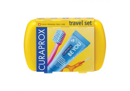 Curaprox Travel Set giallo