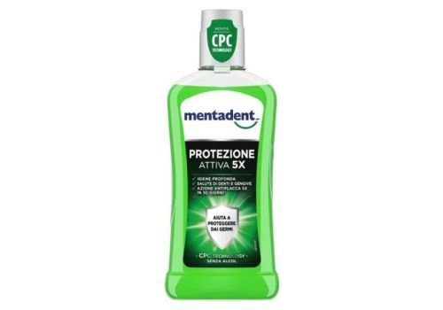Mentadent Collutorio Protezione Attiva 5x 400ml