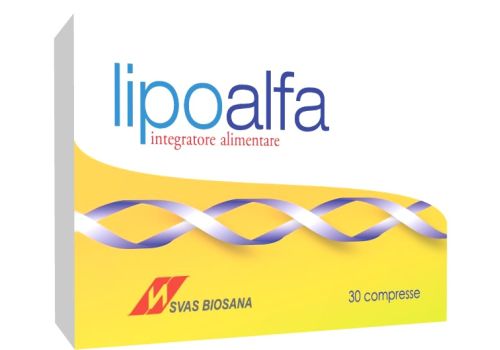 Lipoalfa integratore ad azione antiossidante 30 compresse