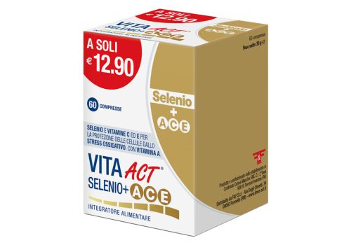 Vita Act Selenio + Ace integratore ad azione antiossidante 60 compresse