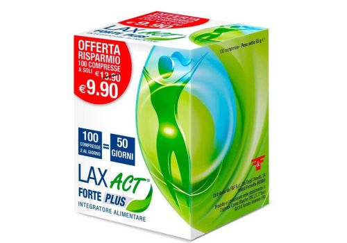 LAX ACT FORTE PLUS 100 COMPRESSE