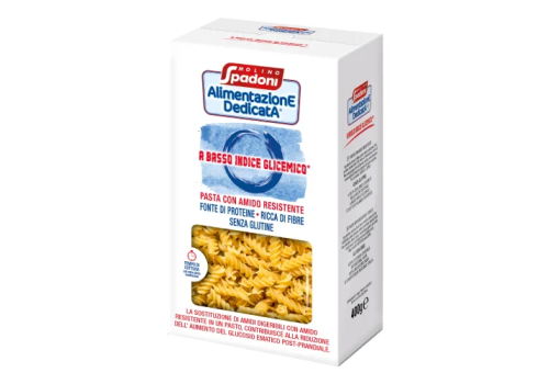 Spadoni Alimentazione Dedicata fusilli a basso indice glicemico e senza glutine 400 grammi