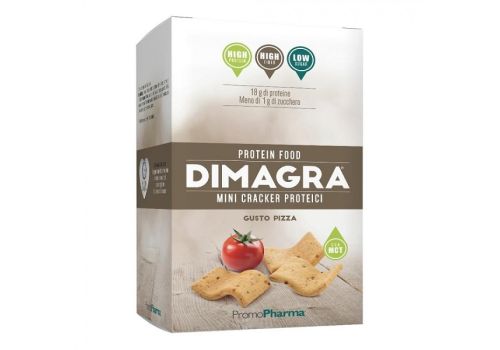 Dimagra mini cracker proteici gusto pizza 200 grammi