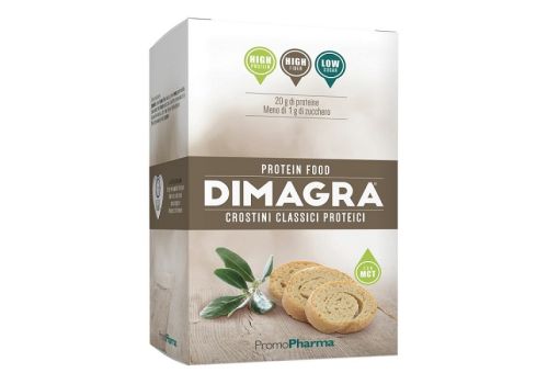Dimagra crostini classici proteici 200 grammi