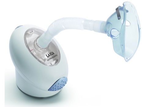 Ne 1001 aerosol ad ultrasuoni silenzioso con regolatore di flusso