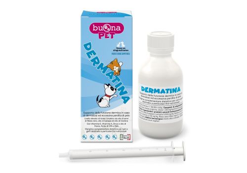 Dermatina supporto della funzione dermica di cani e gatti pasta fluida appetibile 90 grammi