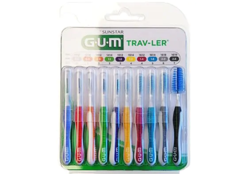 GUM TRAV-LER SCOVOLINI KIT VARIE MISURE 10 PEZZI