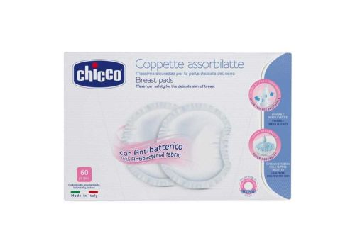 Chicco coppetta assorbilatte nera 60 pezzi