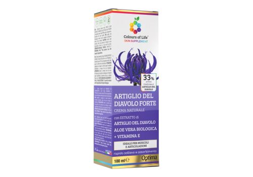 Artiglio del Diavolo Forte 33% crema per dolori muscoli e articolari 100ml