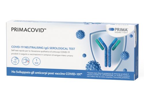 Primacovid test  per la rilevazione di anticorpi Covid-19