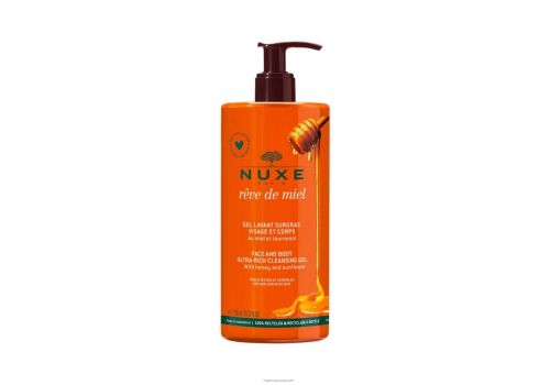 NUXE REVE DE MIEL GEL DETERGENTE SGRASSANTE VISO E CORPO 750ML