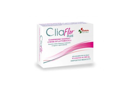 CLIAFLOR PLUS 16 COMPRESSE VAGINALI
