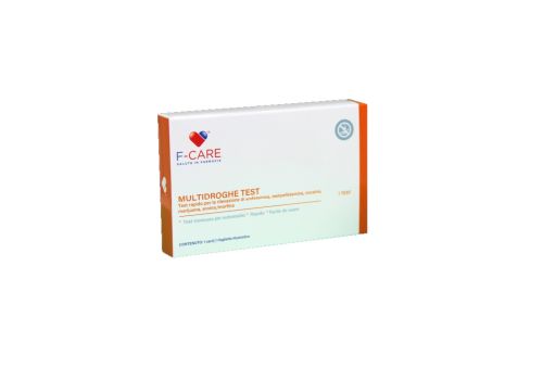 F-Care Multidroghe test rapido per urine