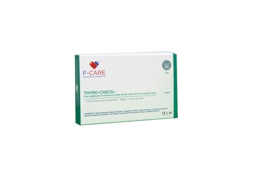 F-Care Thyro-Check test rapido per rilevazione ematica del Tsh