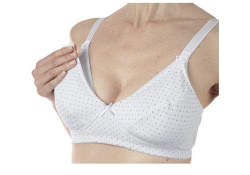 Mammy reggiseno allattamento in microfibra colore bianco taglia 5d