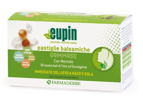 Eupin pastiglie balsamiche per la gola 80 grammi
