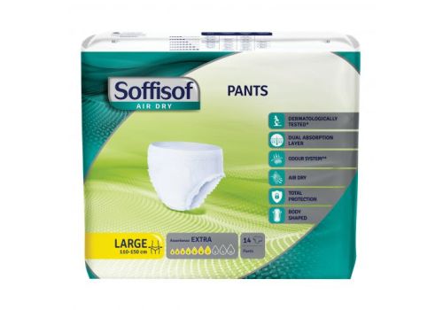 Soffisof Air Dry pants extra misura large 14 pezzi