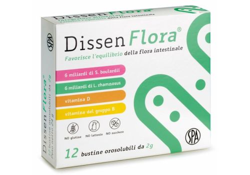 Dissen Flora integratore di fermenti lattici 12 bustine