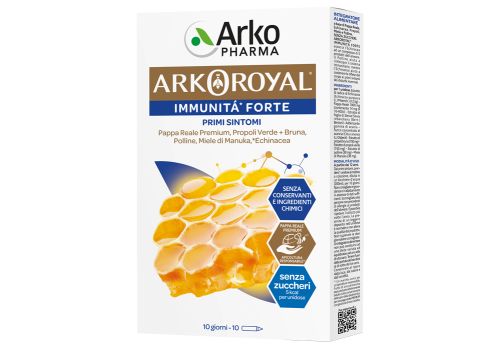 Arkoroyal immunità forte senza zuccheri 10 flaconcini