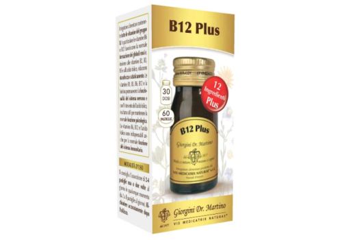 B12 Plus integratore contro stanchezza e affaticamento 60 pastiglie