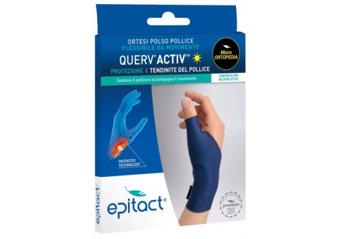 Epitact Querv'activ ortesi polso pollice flessibile da movimento destro taglia m