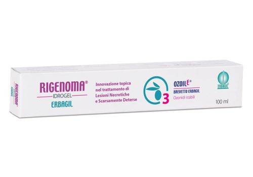 Rigenoma idrogel per lesioni necrotiche scarsamente deterse 100ml
