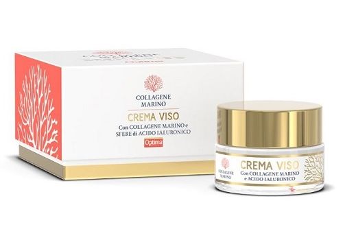 Collagene Marino crema viso anti-età con sfere di acido ialuronico 50ml